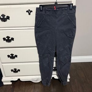 Women's  Gray distressed spanx jogger pants